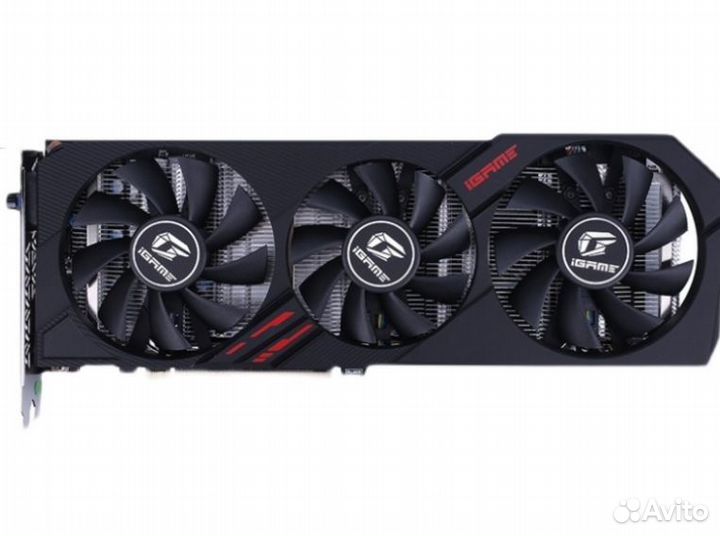 Видеокарта Colorful GTX 1660 super Ultra 3- кулера