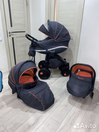 Коляска 3 в 1 tutis zippy new