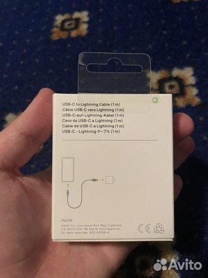 Кабель Type C - Lightning Apple оригинал