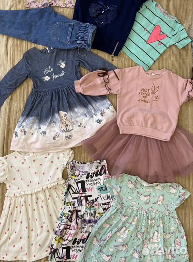 Вещи пакетом на девочку