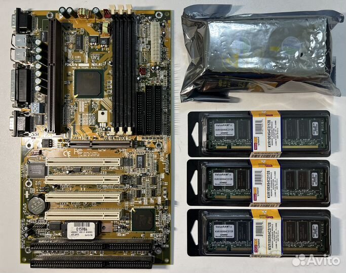 DFI P2XLX/e + Pentium II 333MHz + 384Mb