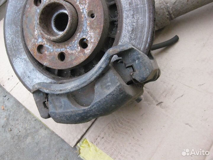 Суппорт тормозной передний на Дэу Нексия