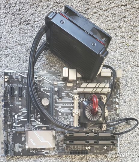 I7 7700k+asus z270p+32gb ddr4+водянка