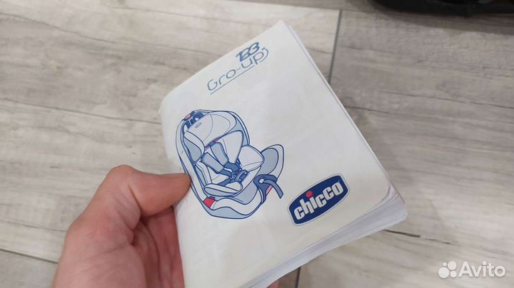 Chicco gro-up silver 123(9-36кг, Италия)