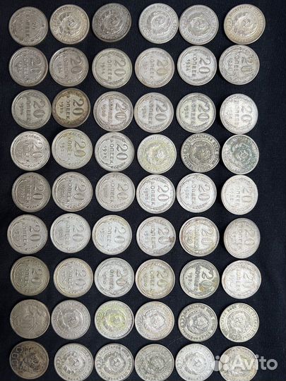 Серебряные монеты СССР