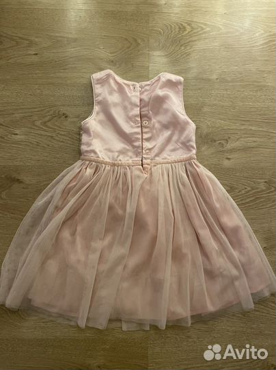 Платье для девочки розовое (5-6 лет)