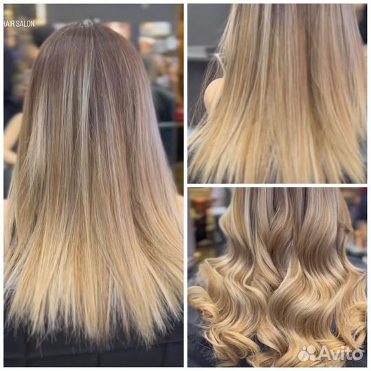 Наращивание и загущение волос