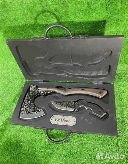 Подарочный набор топор + нож