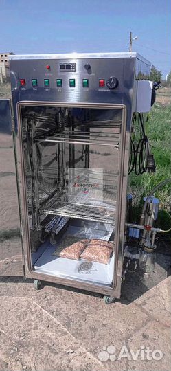 Горячая коптильня в домашних условиях. Из нержавейки 250нппэ