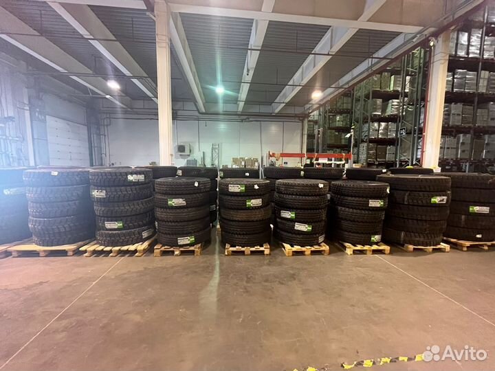 Шины для спецтехники 315 80 r 22.5 156L greenstone