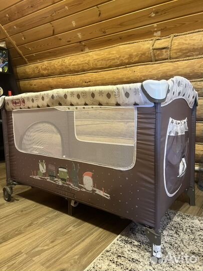 Детская кровать манеж