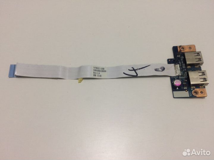 Плата USB Packard Bell ente69BM, ente69cx