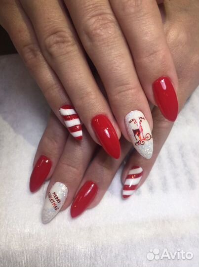 Маникюр, шеллак, дизайны, наращивание