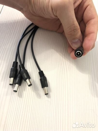 Разводка с 1 на 4 разветвитель на блок питания раз