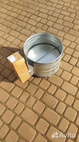 Вентиляционная заслонка закрывающая с приводом