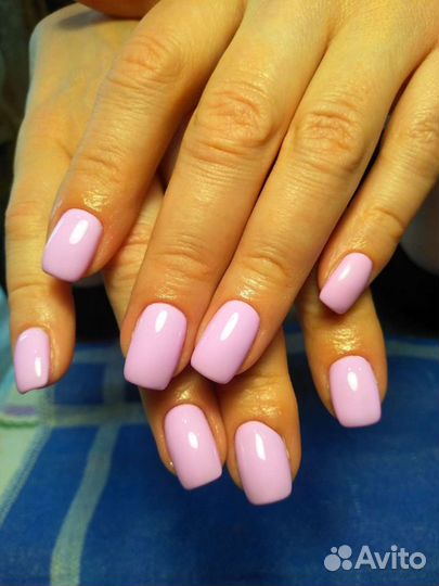 Наращивание и гель лак