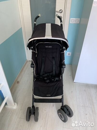 Коляска трость maclaren techno xt black
