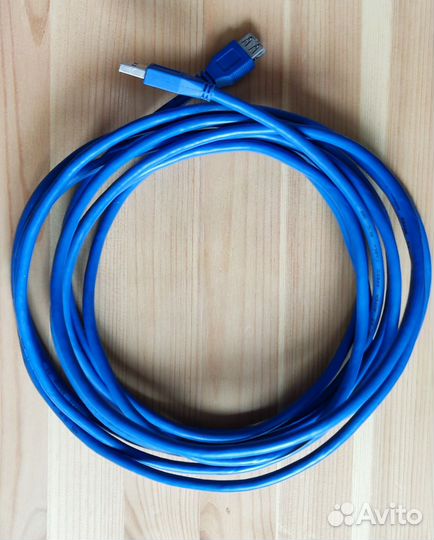 USB кабель, удлинитель, 5 метров