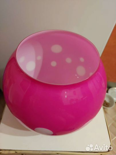 Плафон для люстры, стеклянный