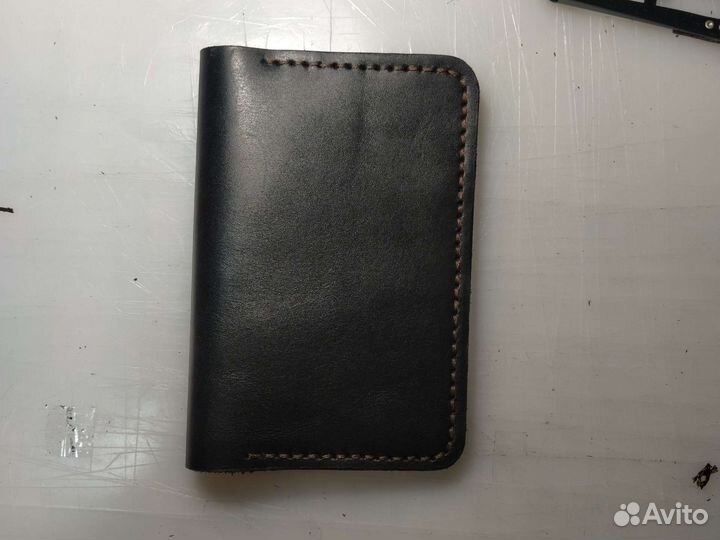 Обложка на паспорт натуральная кожа