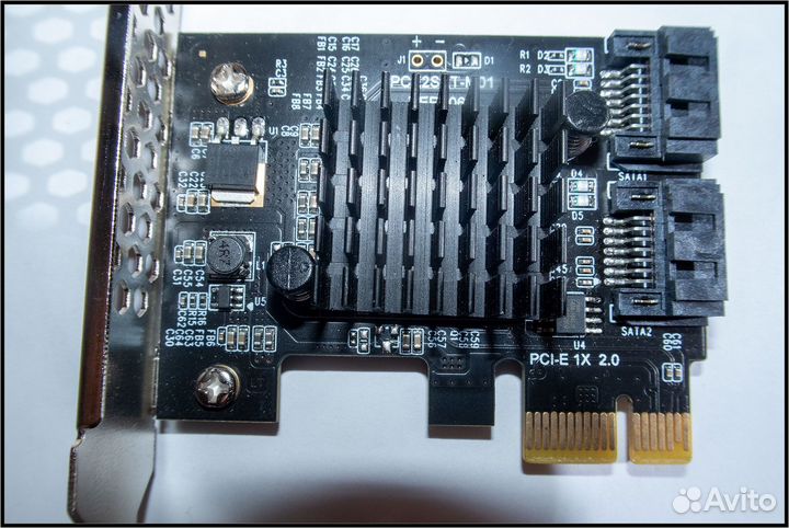 Контроллер SATA II marvell на шину PC-e 1x v2.0
