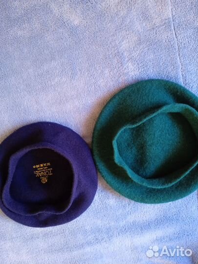 Женские береты шерсть