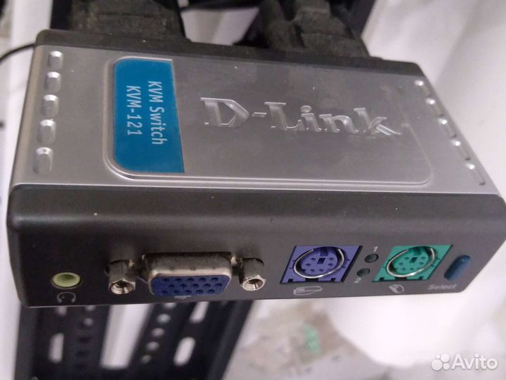 Kvmp switch 2х портовый