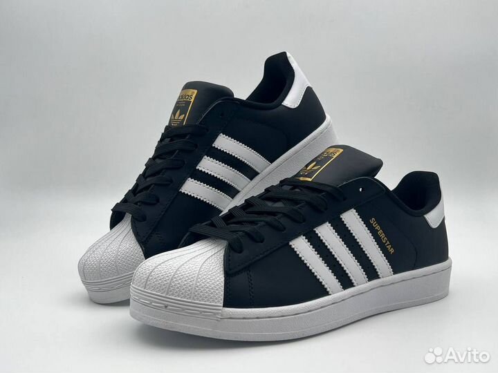 Кроссовки Adidas Superstar Originals Black White