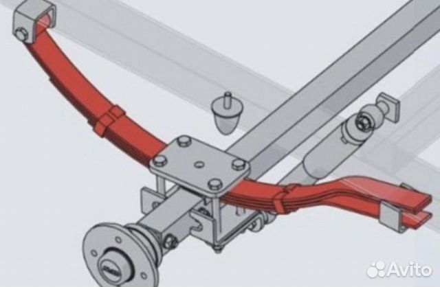 Крепление рессоры на прицепе мзса. Центр рессор. Болт центральный рессоры прицепа мзса. Центр рессор. Рессора задняя опель фронтера а.