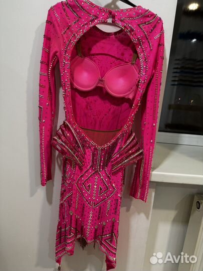 Платье для бальных танцев латина ю2