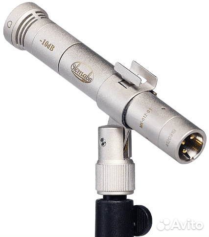 Микрофон Октава мк-012-01 (никель, в картонной кор
