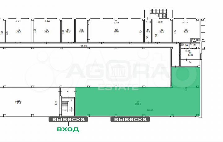 260 м2/Готовый арендный бизнес/ Шоссе Энтузиастов
