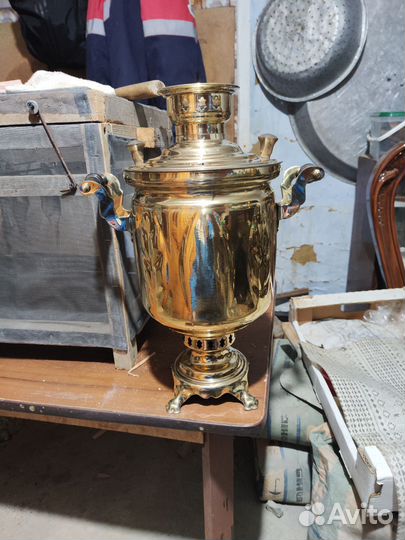 Самовар на дровах СССР