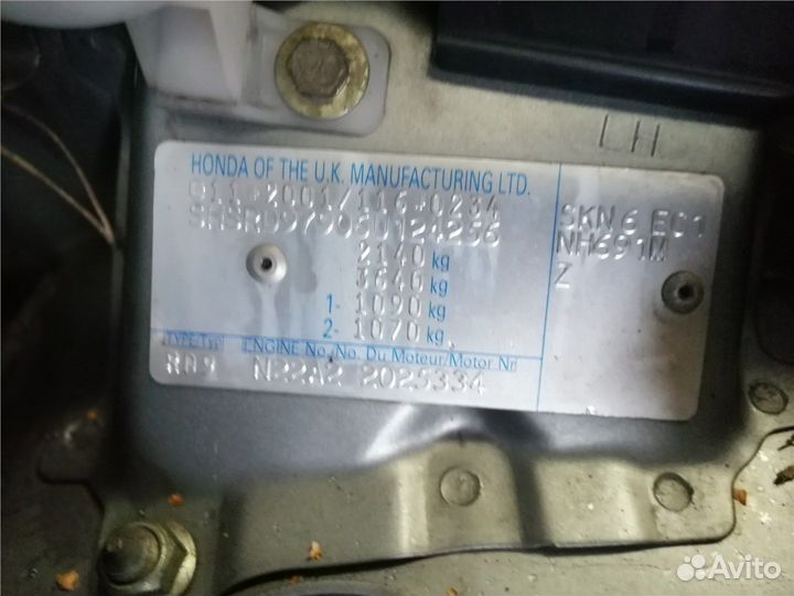 Разбор на запчасти Honda CR-V