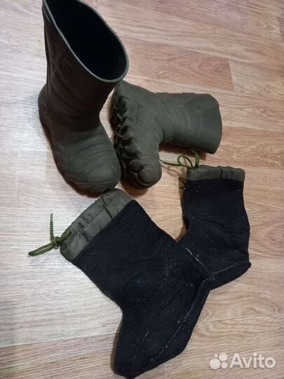 Сапоги резиновые бу