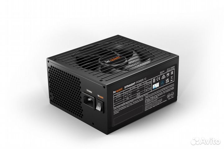 Блок питания Be Quiet 1000W straight power 12 BN33