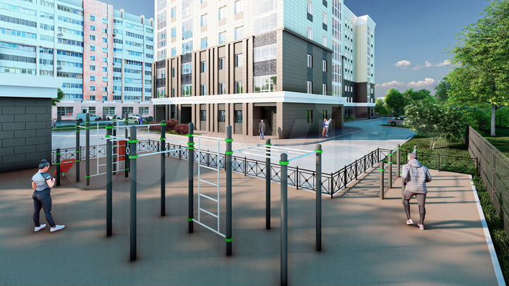 3-к. квартира, 62,8 м², 9/9 эт.