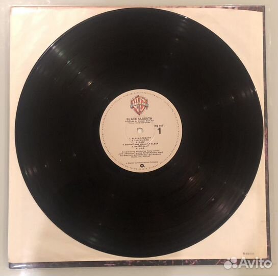 Black Sabbath lp 1970 год
