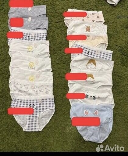 Женские трусы 8 штук