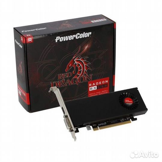 Видеокарта rx 550 2gb