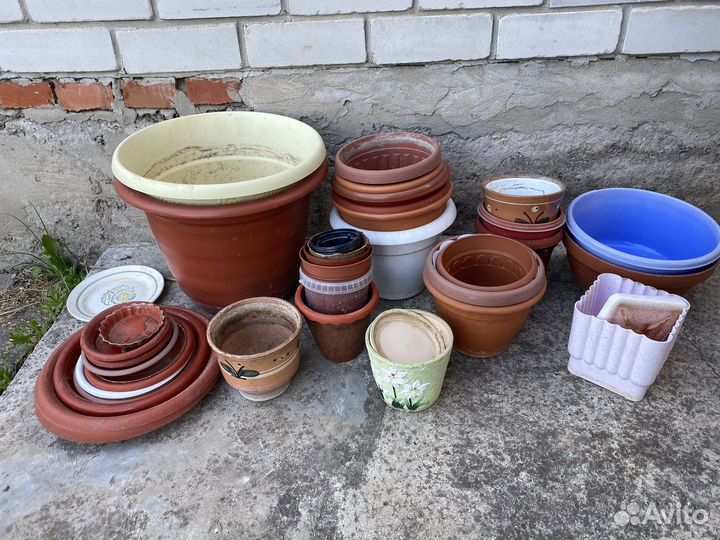 Горшок для цветов бу