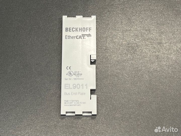 Beckhoff EL9011 новое, без упаковки, 1 шт