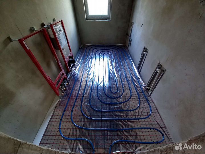 Тёплый пол, отопление, водоснабжение частного дома