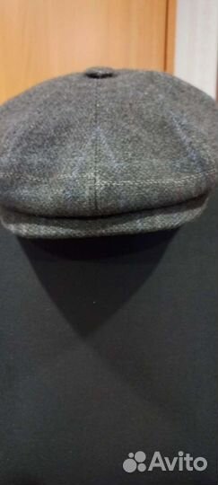 Кепка мужская, драповая, серая 60-62 р