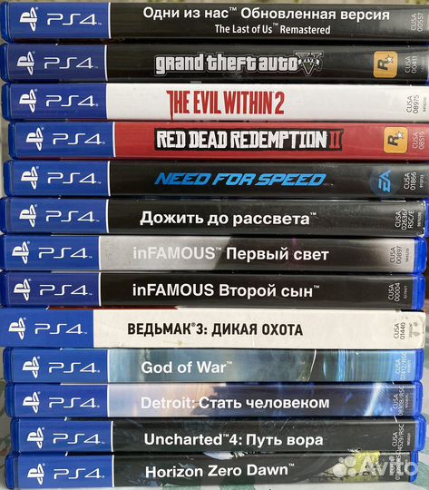 Игры для приставок ps4