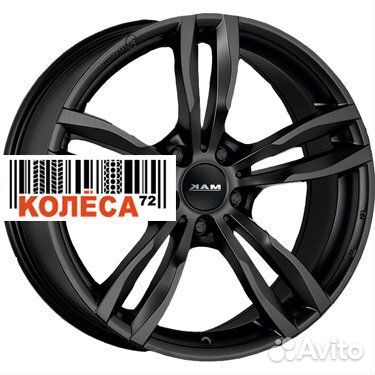 MAK Luft 8x18 5x112 ET57 Dia66.6 Matt Black