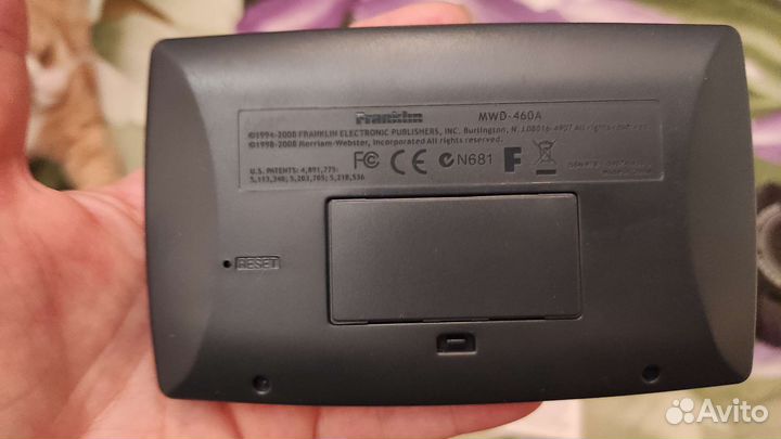 Электронный карманный словарь переводчик Franklin