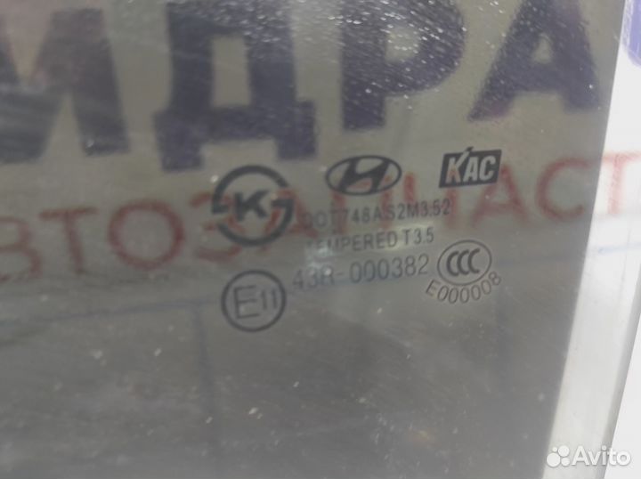 Стекло двери задней левой Hyundai i40 (VF) 83411-3