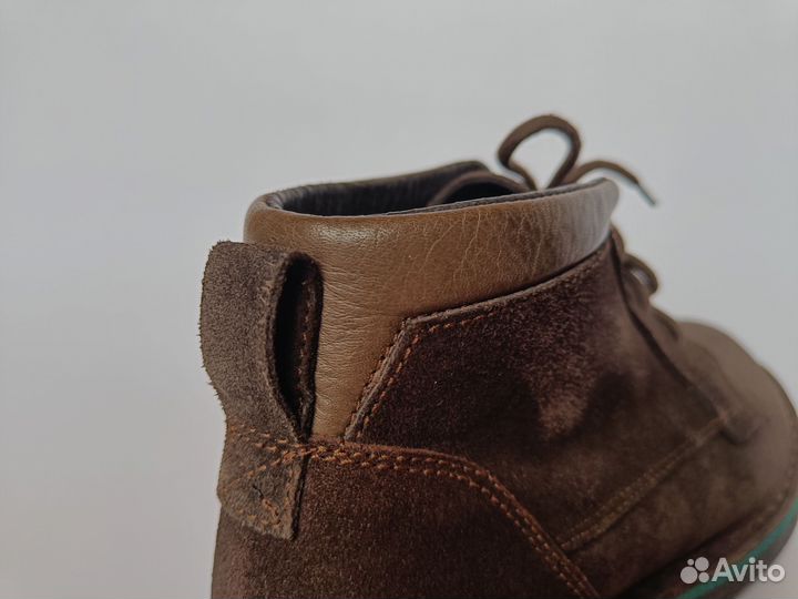 Ботинки замшевые мужские италия