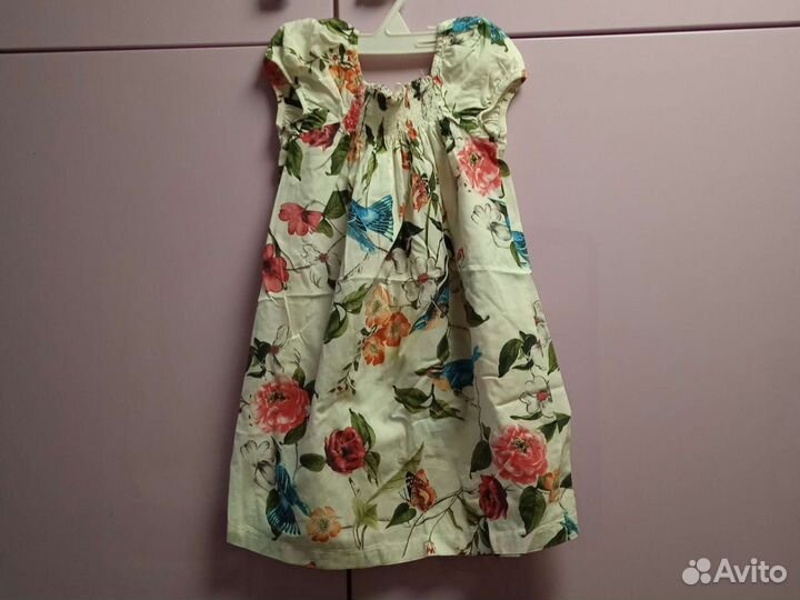 Детская летняя одежда для девочки 3-4-х лет